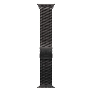Apple 49mm Black Titanium Milanese Loop Band