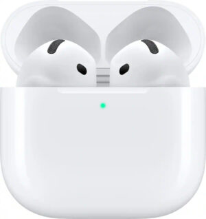 Apple AirPods 4 with Active Noise Cancellation, Real-time Translation with App, Transparency Mode, Wireless Earbuds, White
