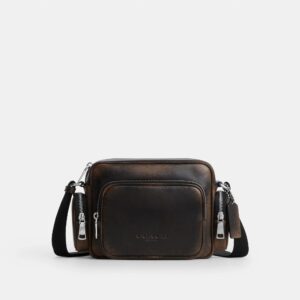 Coach Outlet Fletcher Crossbody Bag In Loved Leather