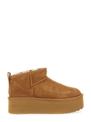 Classic Ultra Mini Platform Leather Boots