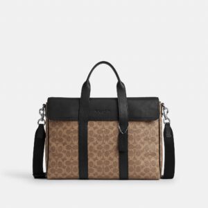 Coach Outlet Sullivan Portfolio Brief In Signature Canvas