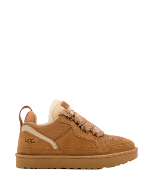 Brown Lowmel Suede Canvas Mesh Sneakers