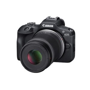 Canon EOS R100 Mirrorless Camera with 18-45mm and 55-210mm Lenses