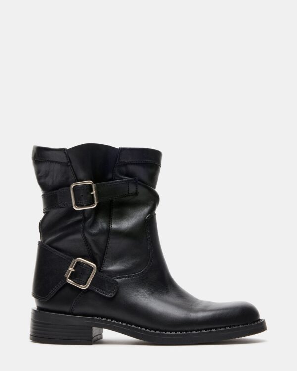 DENIS BLACK LEATHER