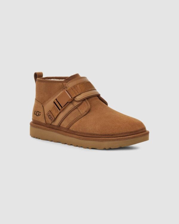 Men's Neumel Snapback Boots In Chestnut