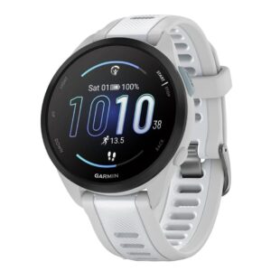 Garmin Forerunner 165 GPS Running Smartwatch (Mist Gray-Whitestone)
