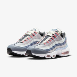 Men's Nike Air Max 95 DM0011-008 Sneakers Vast Gray White Low Top Lifestyle Shoes