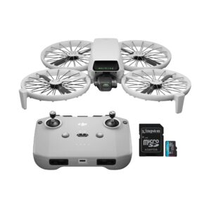 DJI Flip Mini Camera Drone with Kingston 128GB MicroSDXC Canvas Go Plus Memory Card Bundle