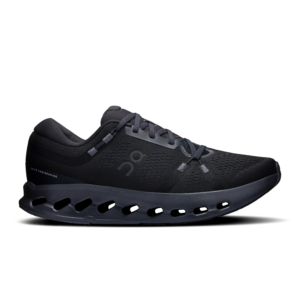 On Running Men's Cloudsurfer 2 Wide Shoes - Black / Black