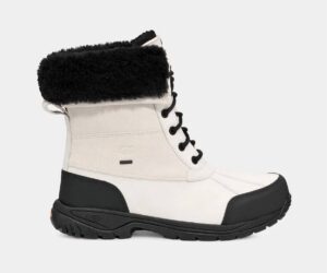 Men's Butte Lace-Up Boots In White