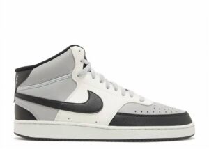 Men's Court Vision Mid Next Nature Shoes In Grey