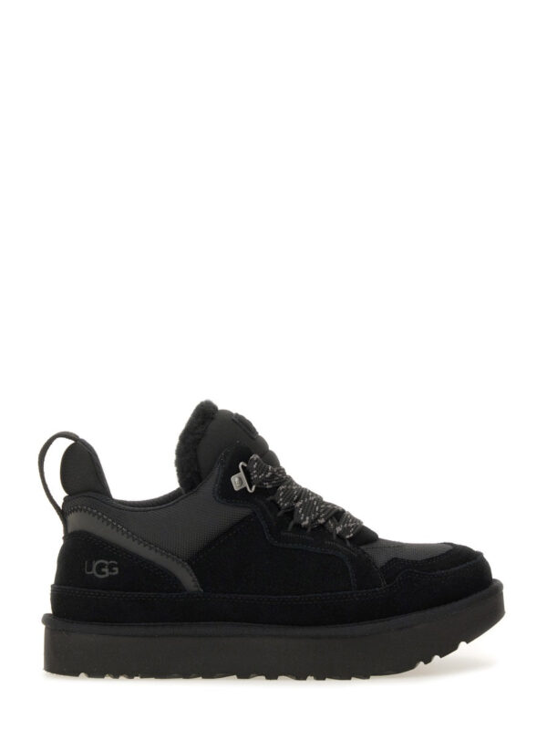 Lowmel Textured Panels Leather Sneakers