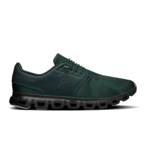 On Running Men's Cloud 6 Shoes - Evergreen / Glacier