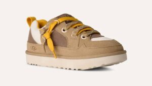 Men's Lo Lowmel Sneaker In Mustard Seed/summer Wheat