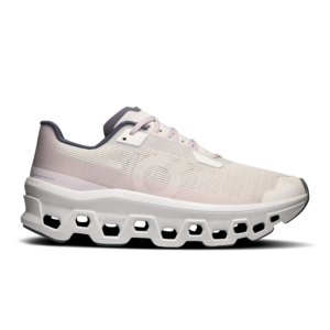On Running Women's Cloudmonster Void Shoes - Ivory / Wolf