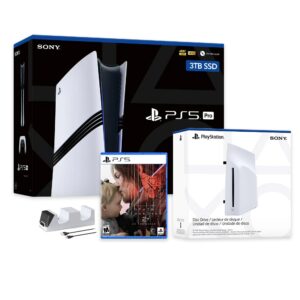 PlayStation 5 Pro 3TB SSD Console with Disc Drive, Wireless Controller and Charger, DEATH STRANDING 2: ON THE BEACH - CFI-7019 PS5 Pro