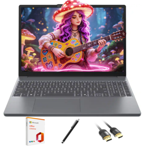 Lenovo IdeaPad Slim 3 Laptop, 15.3" 2K WUXGA IPS Touchscreen Laptop,AMD Ryzen 7,16GB DDR5 RAM,1TB SSD, Copilot AI Business Laptop PC, Webcam,Win 11 Home,w/HDMI Cable/Pen,with Lifetime Office