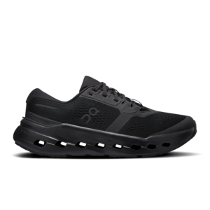 On Running Men's Cloudrunner 3 Wide Shoes - Black / Black