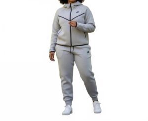 Hooded Jacket In Gray