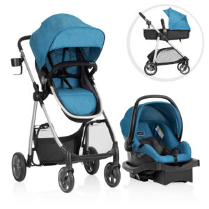 Omni Plus Modular Travel System with LiteMax Rear-Facing Infant Car Seat