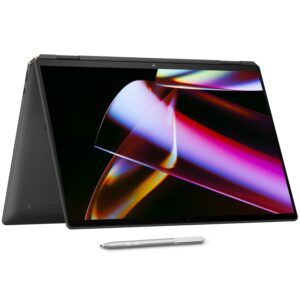 HP Spectre x360 16" 2-in-1 College Laptop with Stylus, Intel 16-Core Ultra 7 155H, 16GB RAM, 2TB SSD, 2560×1600 120Hz Touch, Intel Arc, 9MP Cam, Thunderbolt 4, Backlit KB, FP Reader, Win 11 Pro