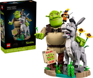 Shrek, Donkey & Puss in Boots