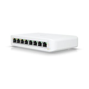 Ubiquiti USW-Lite-8-POE 8-Port UniFi Switch Lite 8 PoE with Four Auto-Sensing 802.3at PoE+