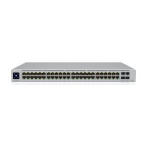 Ubiquiti USW-PRO-48-POE Gen2 48-Port 600W UniFi Switch PRO Managed PoE Gigabit Layer 3 Ethernet Switch with SFP