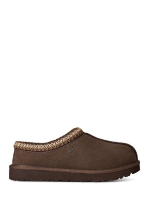 Slip-On Leather Flats with Textured Sole