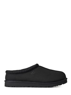 Slip-On Mule Loafers with Braided Trim and Matte Finish