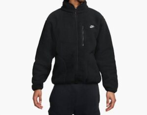 Sportswear Fleece Jacket In Black