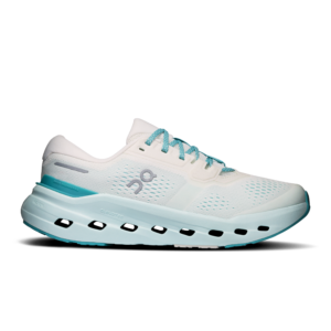 On Running Women's Cloudrunner 3 Shoes - Ivory / Aquamarine