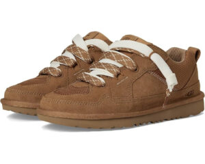 Kids Ugg Lo Lowmel 1166490K-CHE Sneakers Chestnut Suede Lifestyle Shoes GUG63
