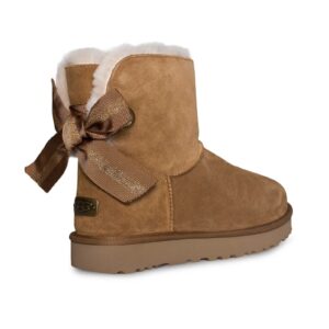 UGG Customizable Bailey Bow Mini Chestnut Boots - Women's