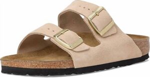 Unisex - Arizona Suede Sandals In Sandcastle