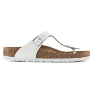 Women's Gizeh Leather Sandal In White