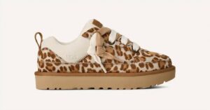 Women's Lo Lowmel Plains Sneaker In Felicity Leopard Jasmine