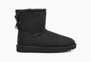 Women's Mini Bailey Bow Boot In Black