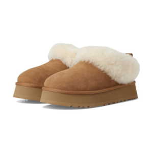 Women's UGG Tazzelle 1171393-CHE Slipper Chestnut Suede Slip On Platform GUG154
