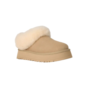 Women's UGG Tazzelle 1171393-MDSD Slippers Mustard Seed Suede Platform GUG149