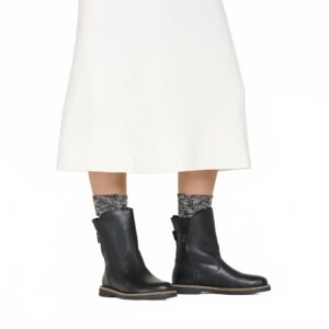 Women's Uppsala Shearling Boots In Black
