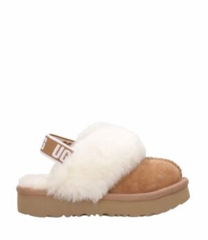 Toddler Kid's Funkette Mules In Chestnut