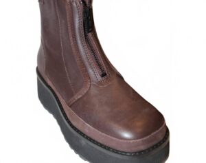Women's Cityfunc Zip Boots In Burnt Cedar
