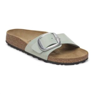 Women's Madrid Big Buckle Sandal In Pure Sage