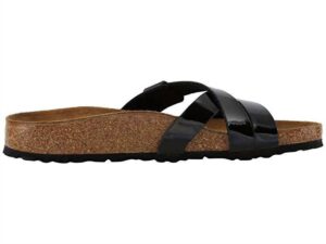 Women's Yao Balance Patent Sandal In Black