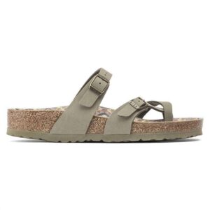 Women's Mayari Ethnoflor Sandal In Khaki Vegan