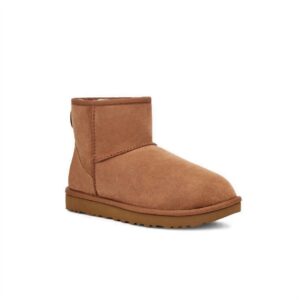 Women's Classic Mini Ii Suede Boot In Chestnut