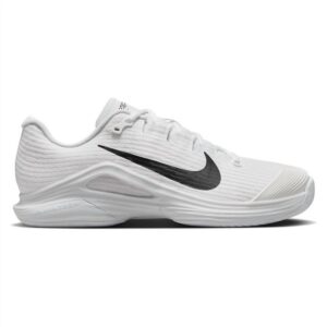 Women's Zoom Vapor 12 Hard Court Tennis Shoes In White / Black / Summit White