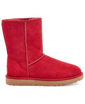 Women's Classic Short Boots In Red