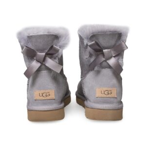 UGG Mini Bailey Bow II Soft Amethyst Boots - Women's
